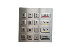 IP65 RS232 numeric keypad for ATM and vending machine