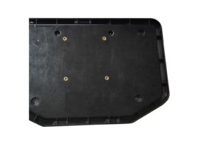 Military application silicone keyboard with VESA ABS housing