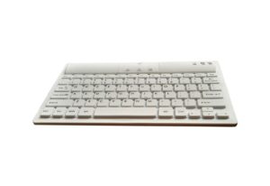 77 keys Bluetooth medical industrial keyboard with rechargeable built-in battery by PC USB cable