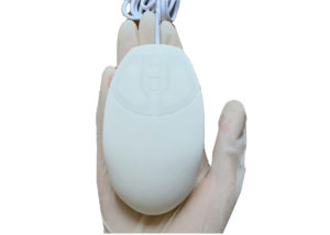 Waterproof small nursing medical mouse with five mouse buttons