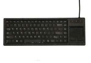 89 keys cost-effective plastic industrial keyboard with touchpad and X structure