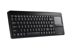 High quality ABS industrial keyboard with touchpad and extra two USB ports