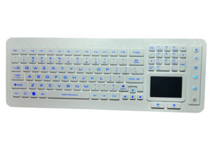 touchpad medical keyboard with backlight