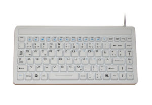 EN60601 87 key keyboard only with flat design, with backlight optional