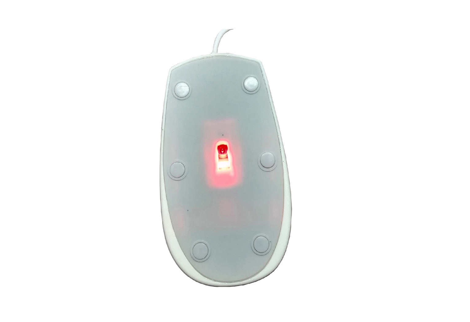 Antimicrobial medium medical optical mouse with 5 mouse buttons washable