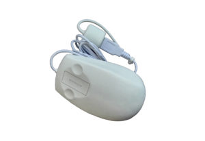 Touch scroll medical optical mouse by antibacterial silicone rubber