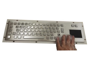 industrial touchpad keyboard