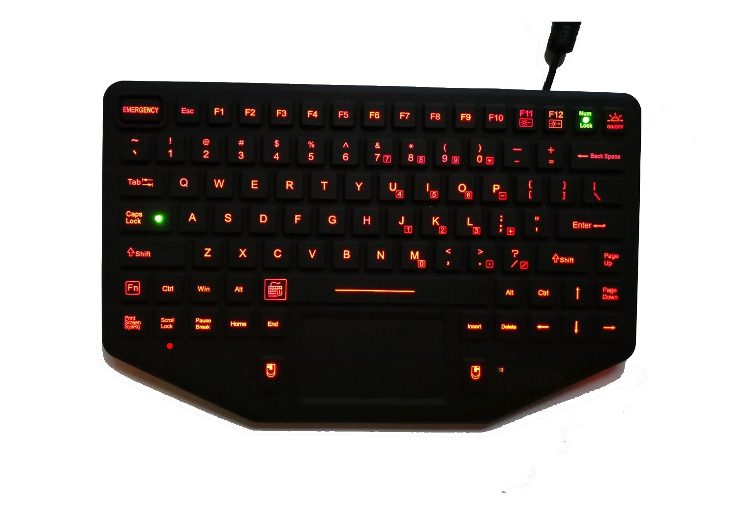 military keyboard