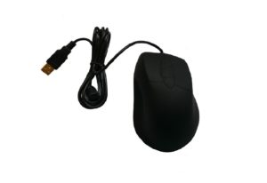 Durable silicone rubber optical mouse with big size for industrial medical use