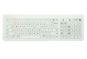 IP67 Capacitive Hygiene Medical Galss Keyboard With Clean Mode