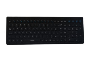 IP65 wireless industrial keyboard with hot key and clean mode