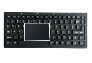 88 key rugged keyboard for industrial mobile computer