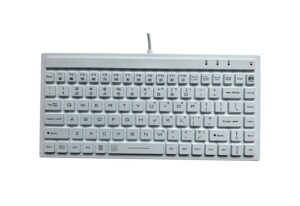 88 keys CT medical keyboard with CLEAN mode and 3 LEDs